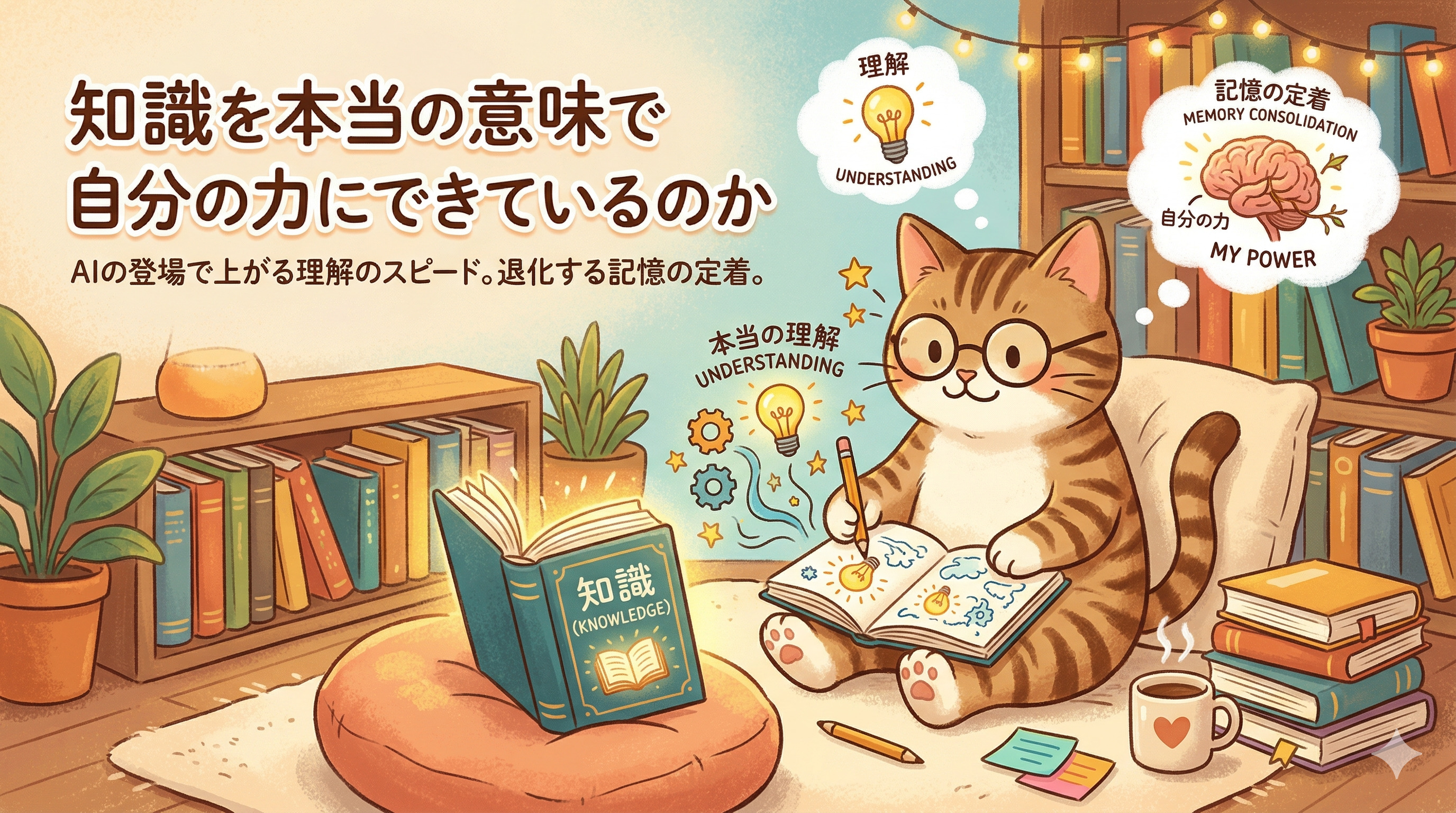私は知識を本当の意味で自分の力にできているのか